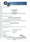 Zertifikat DIN EN ISO 14001:2015